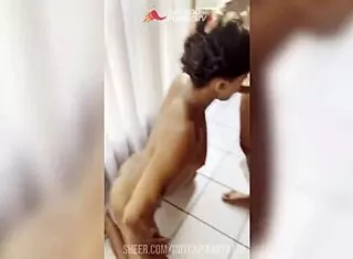 that naughty boy drove me crazy with his monster cock and kisses