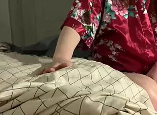 Step mother catches step son sneaking around late night