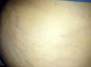 i stuck it in her bent over ass right away