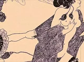 Explore vintage erotic drawings from antique collections