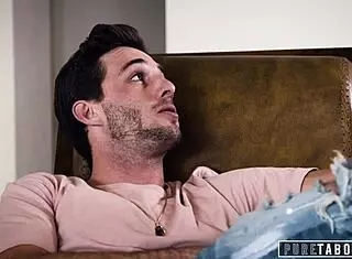 Vulnerable Ebony Teen Jenna Foxx's Emotional Threesome Journey