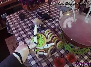 step daddy creampie first time swalloween fun