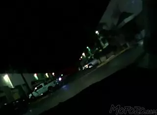 This 18 year old amateur gets fucked hard in the warehouse by big cock