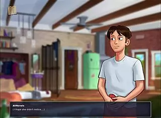 Summertime Saga 64: Big Tits and Ass in Hentai Game with Amateurs.