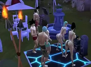 dragon ball mothers fucked by sons in cheating orgy