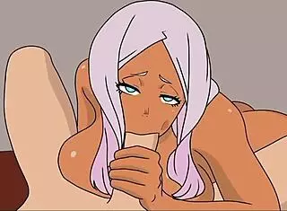 shinra and hibana in sexy hentai video from fire force