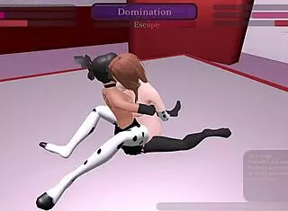 who wins in this kinky fight club hentai, gawthicc vs chelsea in night club?