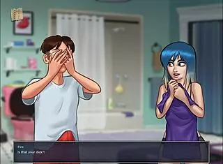 Summertime Saga 64: Big Tits and Ass in Hentai Game with Amateurs.