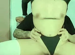 Petite Asian Maid Cosplay Girl Rides My Cock Hard