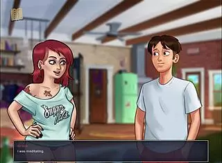 Summertime Saga 64: Big Tits and Ass in Hentai Game with Amateurs.