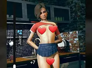 I'm stuck in confinement with the twins and the goth, feeling so horny in this hentai game full of big tits, deepthroat, creampie, blowjob, and handjob action.