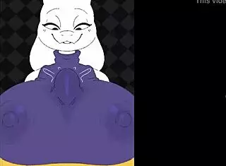 Toriel's even bigger tits for titty fucking! 😍💦