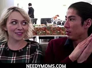 Ava Sinclaire's Thanksgiving Dinner Turns Steamy with Step Sis