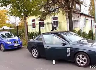 Shy German Housewife Picked Up for Vintage Porno Casting