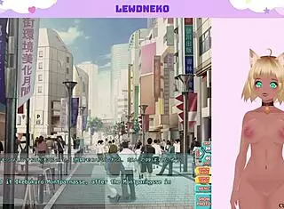 why is vtuber lewdneko masturbating while playing go go nippon? part 4