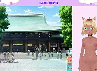 why is vtuber lewdneko masturbating while playing go go nippon? part 4