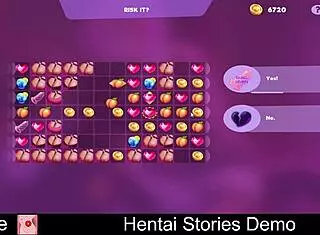Exploring hentai stories in anime game demo