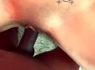 exotic brunette moans as black cock drills her 😍