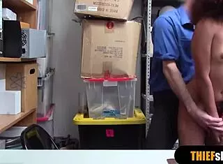 sporty ebony teen chick bent over for rough doggystyle