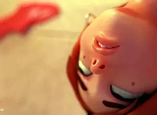 Wendy Takes Big Cock Dipper by Pool with Blenderknight and Lewdheart