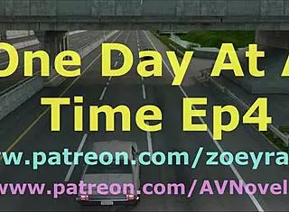 One day at a time in erotic cartoon