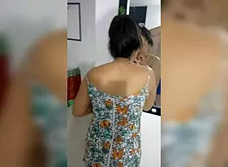 STEPSISTER PAYS FOR NAILS BY SUCKING MY DICK!