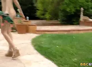 Alexa Grace In Interracial Group Scene