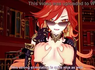 In Jean's office, Mavuika engages in sucking and fucking from a POV perspective in this Genshin Impact hentai fantasy.