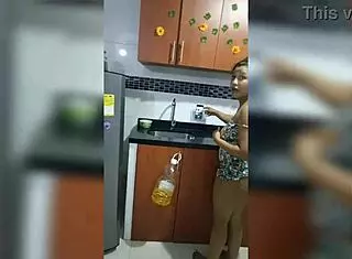 STEPSISTER PAYS FOR NAILS BY SUCKING MY DICK!