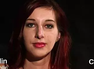 Naughty Model Swallows Sperm Load on Her Face