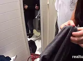 that czech teen got seduced in the mall and got her asshole plowed in pov