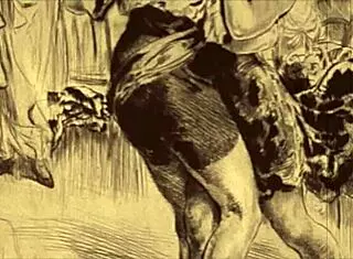 Vintage Erotic Illustration With Retro Charm