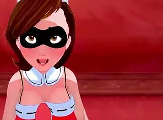 Elastigirl bangs wrong Santa, oops, full movie on ptrn!