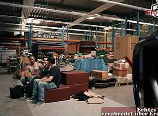 German mature milf seduced by two men for a steamy threesome