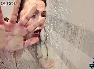 Pawg harmony reigns creampied in the shower by bbc