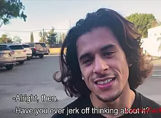 does this brunette latin teen 18+ mind gay sex for money in public?