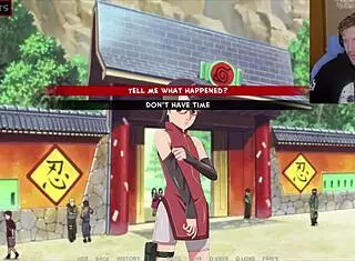this naruto parody with sarada went too far uncensored