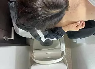 Young Couple In Love Gets Carried Away With Passionate Moments At Part-Time Job