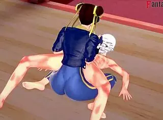 街霸Chun-Li幻想性斗对决