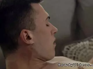 I caught this married man getting his ass fucked by a big cock