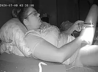 ugh, busty slut films for her girl, caught on hidden cam, didn't mean to get so wild with fingering!