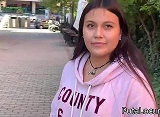 innocent girl rides cock for money