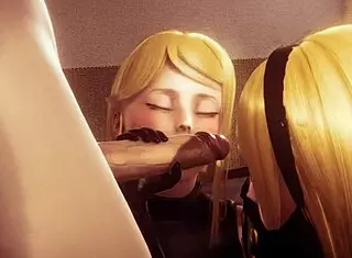 Fucked the Nier Automata Twins in 3D Hentai
