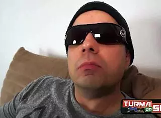 Bianca milf gives her ass and swallows cum.