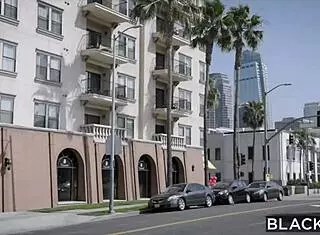 Blacked cute coed blake seduces roommate's boyfriend in dorm spooning 😘