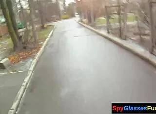 Cocksucking Babe Caught on Spycam Getting Pussy Banged Hard