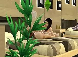 married wife meets stud in bathroom pool hentai