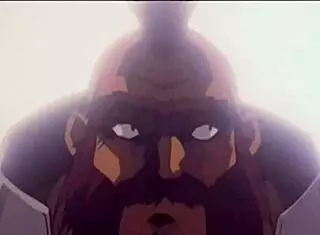 Cute cartoon monster says, 'Give me that creampie orgasm.'