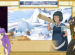 Avatar Hentai Lesbians Dive into Wild Orgy