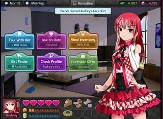 Sex With The Girl Next Door - Huniepop Female Walkthrough 16